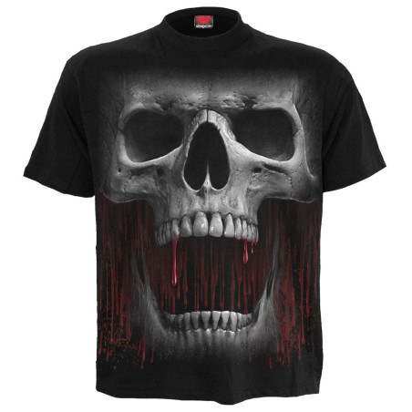 Death roar - T-shirt homme crane - Manches courtes