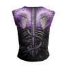 Flaming spine - T-shirt femme squelettes - Spiral