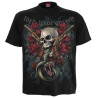 Lord have mercy - T-shirt homme crâne gun serpent