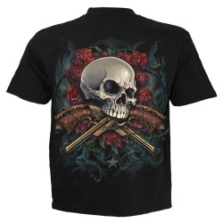 Lord have mercy - T-shirt homme crâne gun serpent