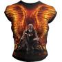 Flaming angel - T-shirt femme - Fantasy