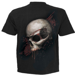 Skull shock - T-shirt homme - Crâne - Squelette - Vêtement manches courtes