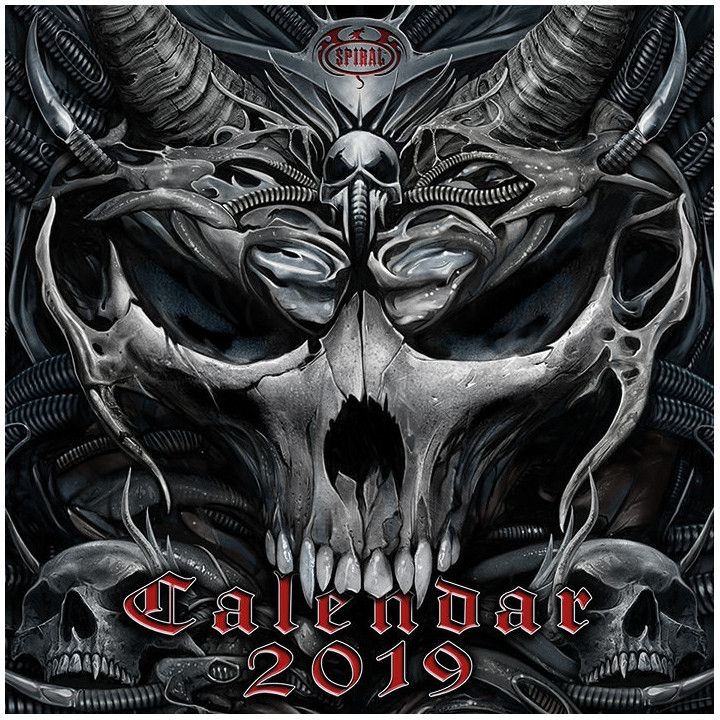 Calendrier gothique 2019 - Spiral dark fantasy