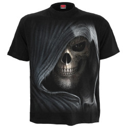 Darkness - T-shirt reaper squelette - Homme - Manches courtes