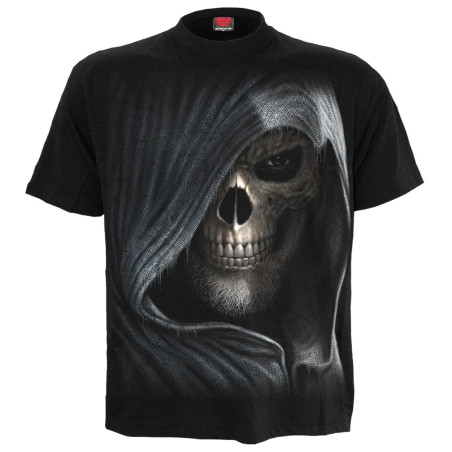 Darkness - T-shirt reaper squelette - Homme - Manches courtes