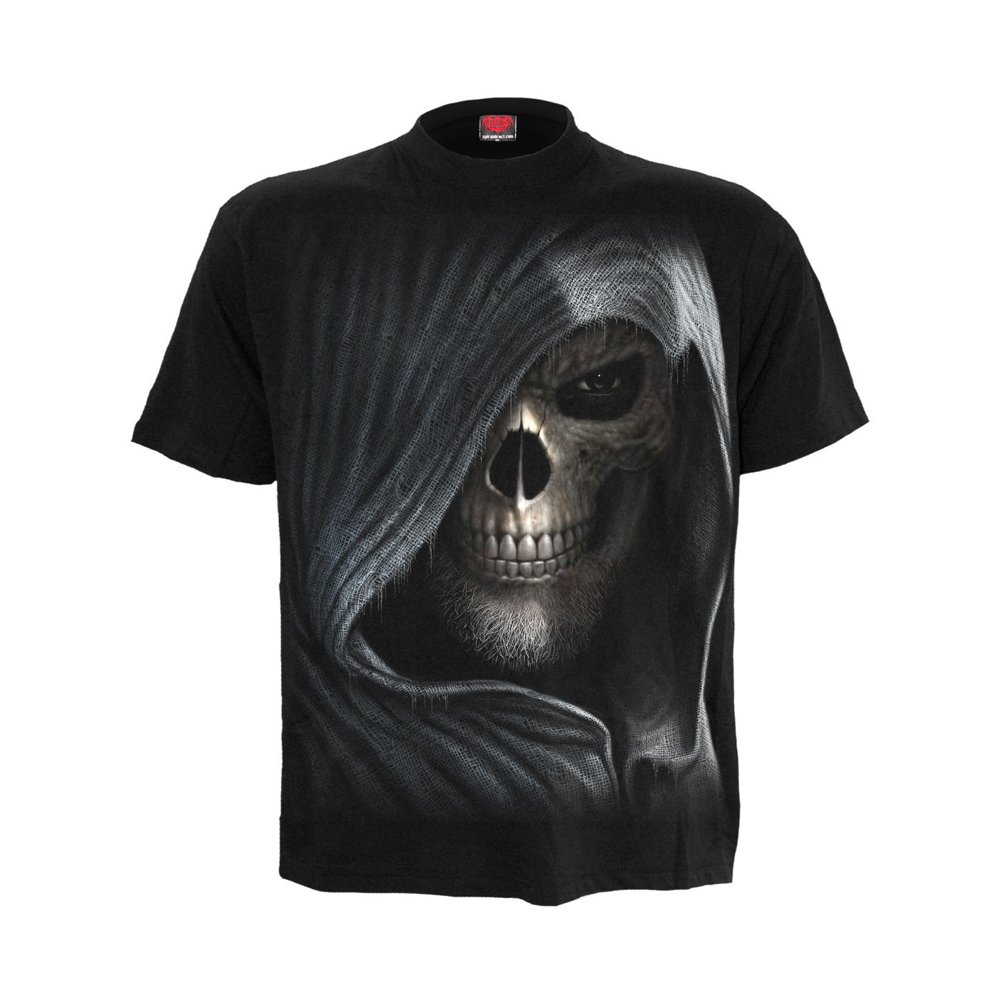 Darkness - T-shirt reaper squelette - Homme - Manches courtes