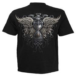 Darkness - T-shirt reaper squelette - Homme - Manches courtes