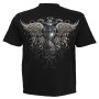Darkness - T-shirt reaper squelette - Homme - Manches courtes