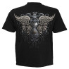 Darkness - T-shirt reaper squelette - Homme - Manches courtes