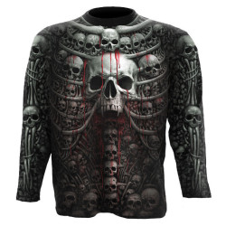Death ribs - Tee-shirt homme - Dark fantasy - Manches longues