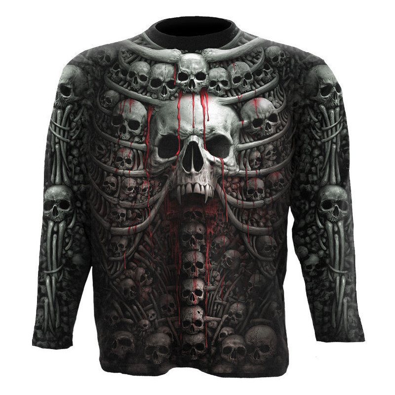 Death ribs - Tee-shirt homme - Dark fantasy - Manches longues