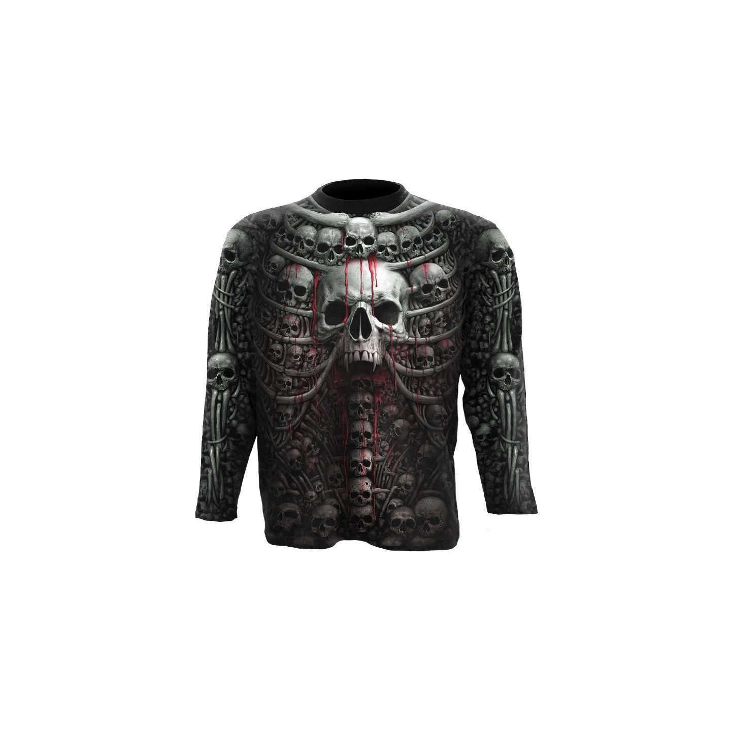 Death ribs - Tee-shirt homme - Dark fantasy - Manches longues