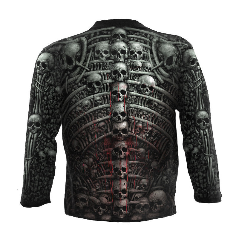 Death ribs - Tee-shirt homme - Dark fantasy - Manches longues
