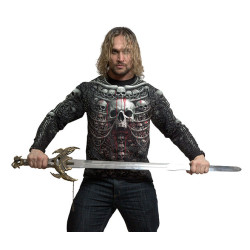 Death ribs - Tee-shirt homme - Dark fantasy - Manches longues