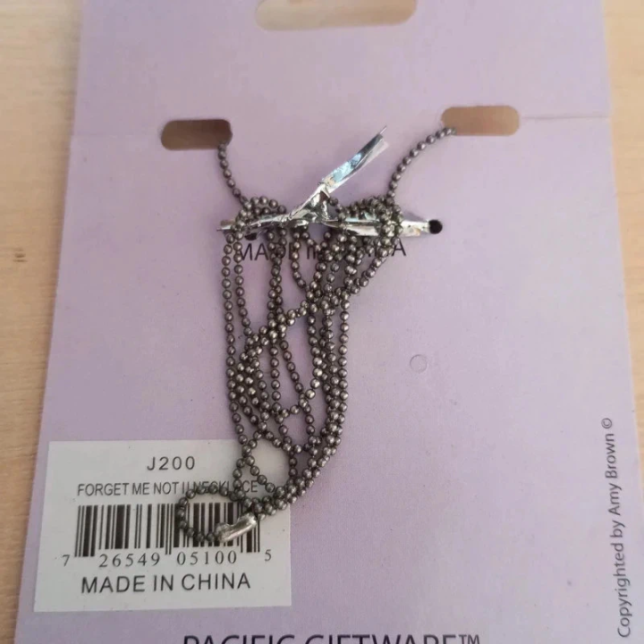 Pendentif fée avec chaine - Amy Brown - Forget me