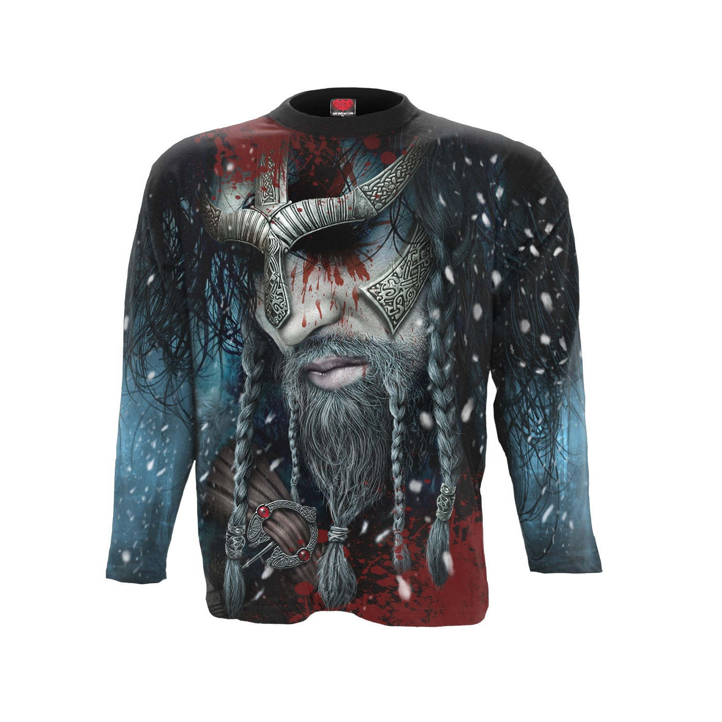 Viking wrap - T-shirt homme manches longues - Spiral