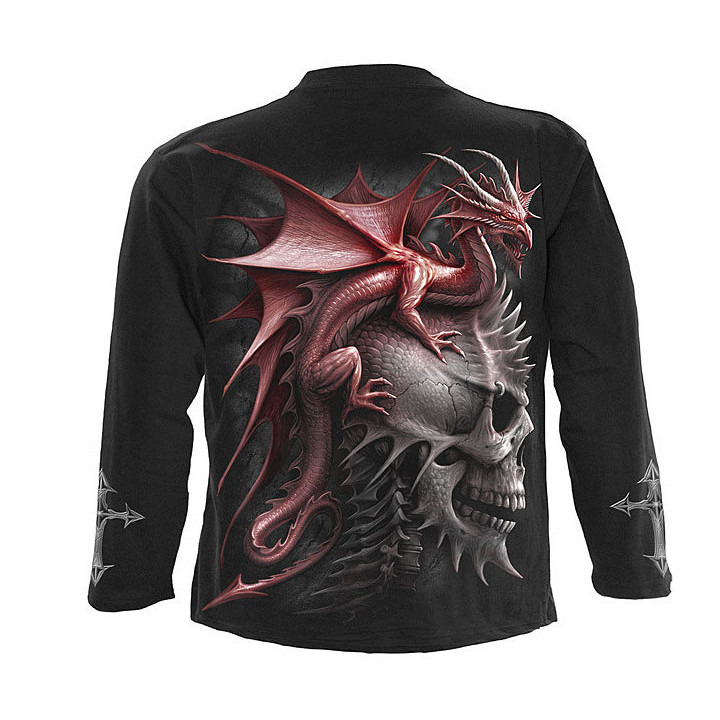 Serpent infection - T-shirt dragon - Manches longues