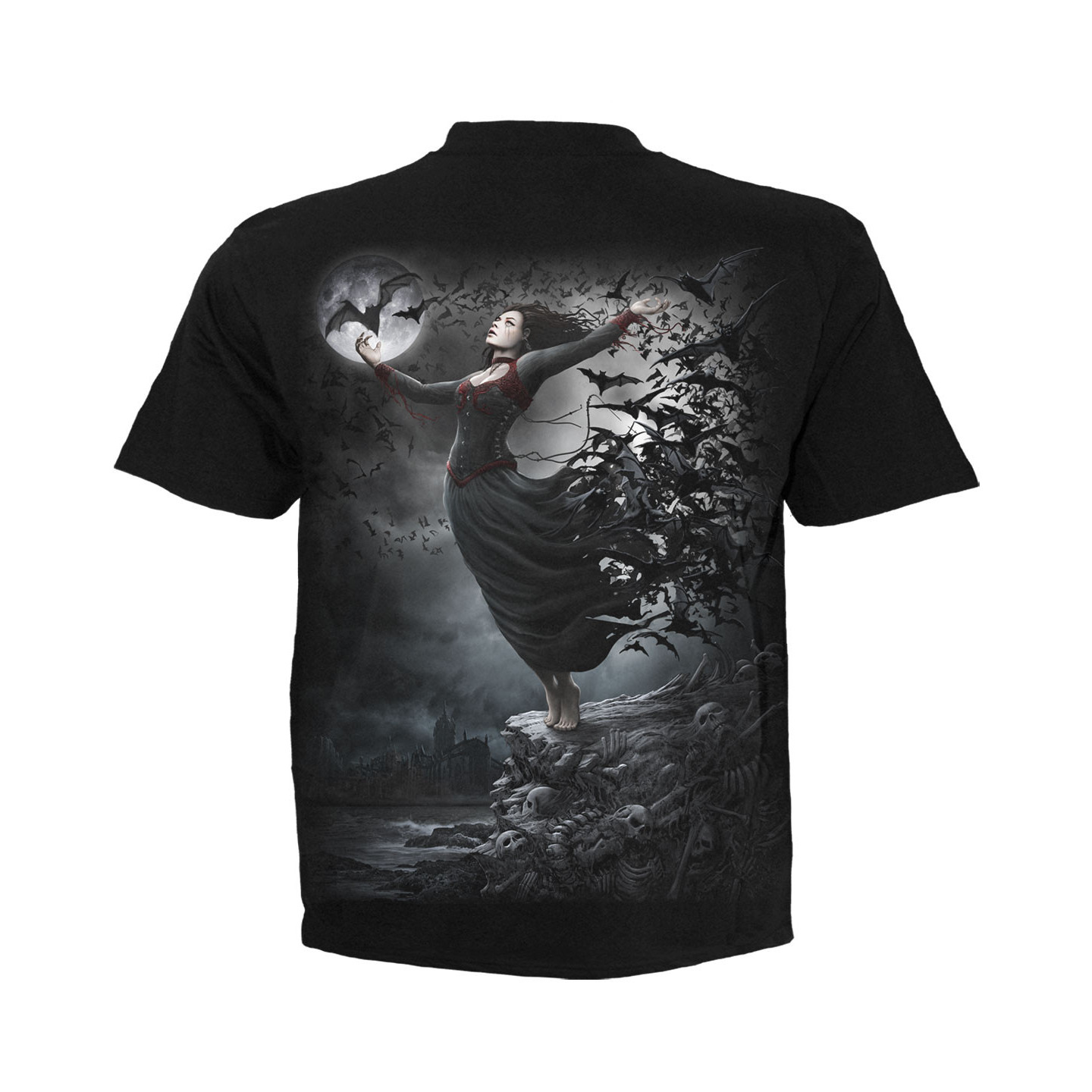 Goth nights - T-shirt homme gothique - Manches courtes