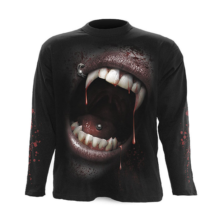 Goth Fangs - T-shirt homme vampire