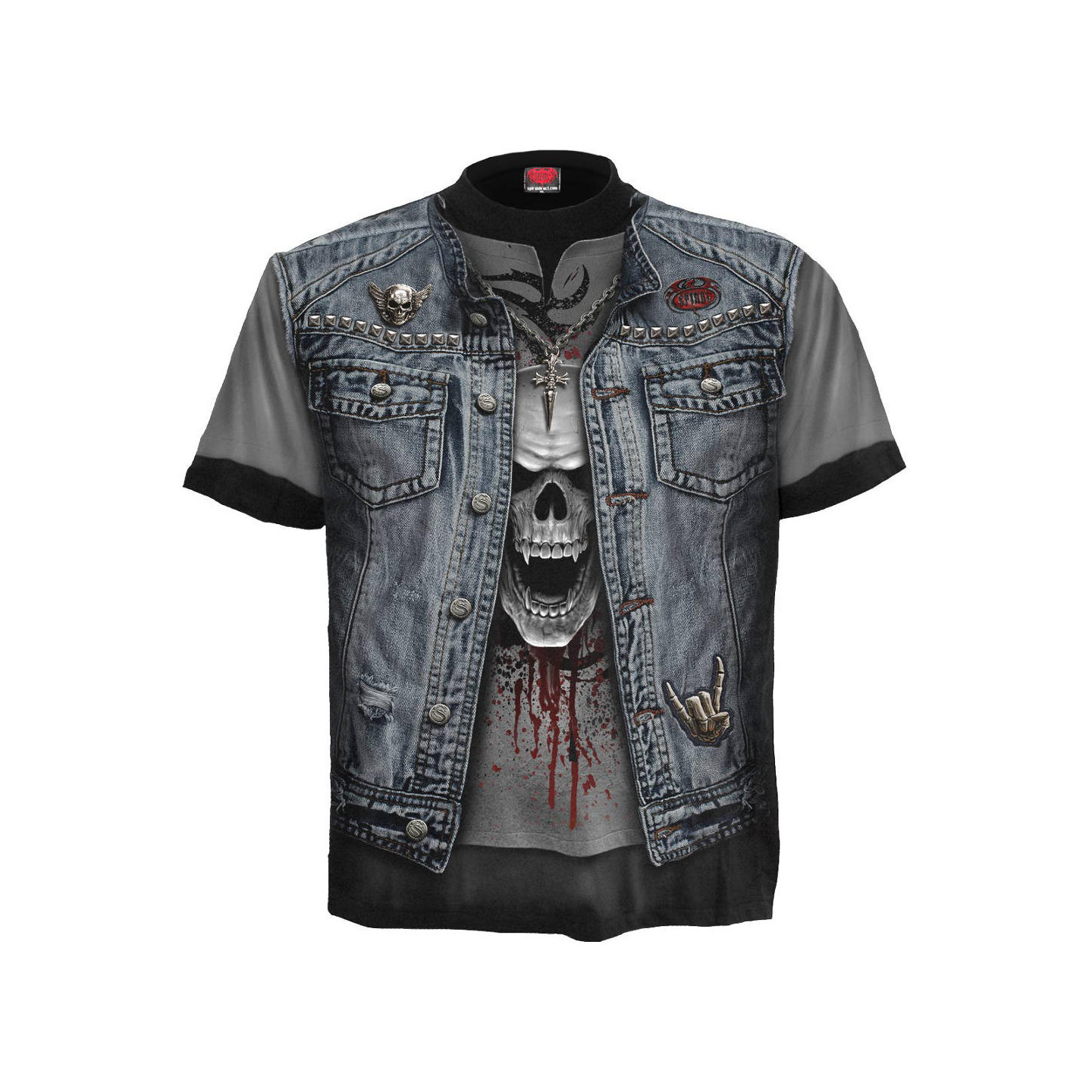 Trash metal - T-shirt homme - Rock - Manches courtes