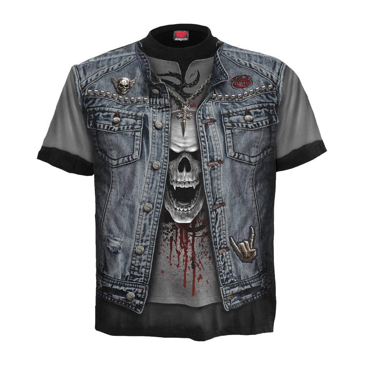 Trash metal - T-shirt homme - Rock - Manches courtes