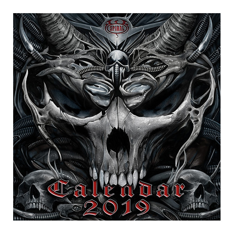 Calendrier gothique 2019 - Spiral dark fantasy