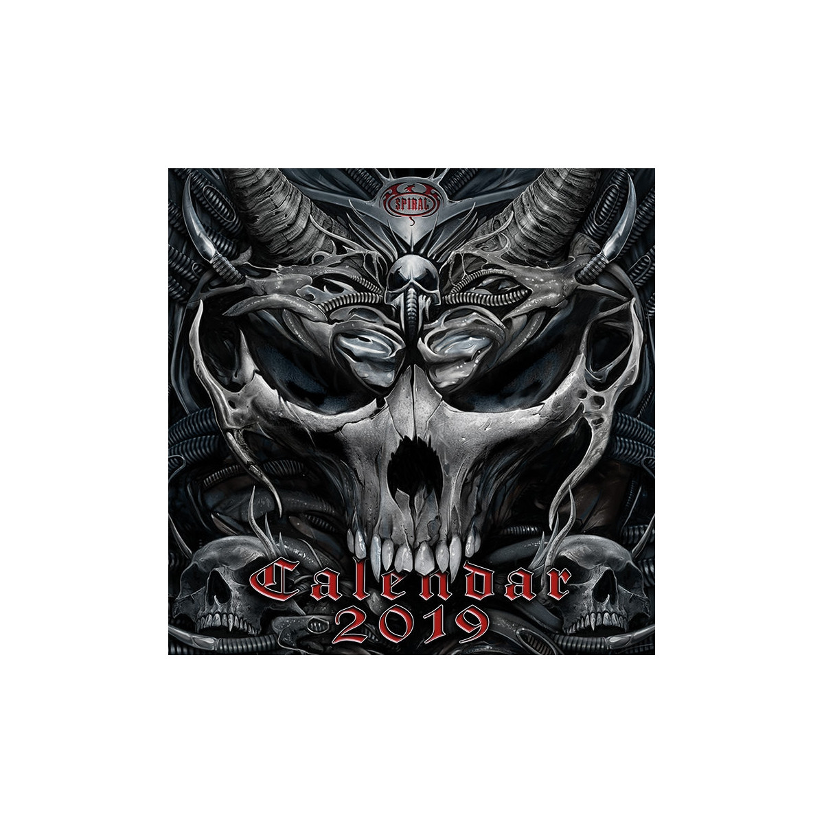 Calendrier gothique 2019 - Spiral dark fantasy