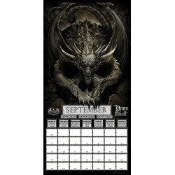Calendrier gothique 2019 - Spiral dark fantasy