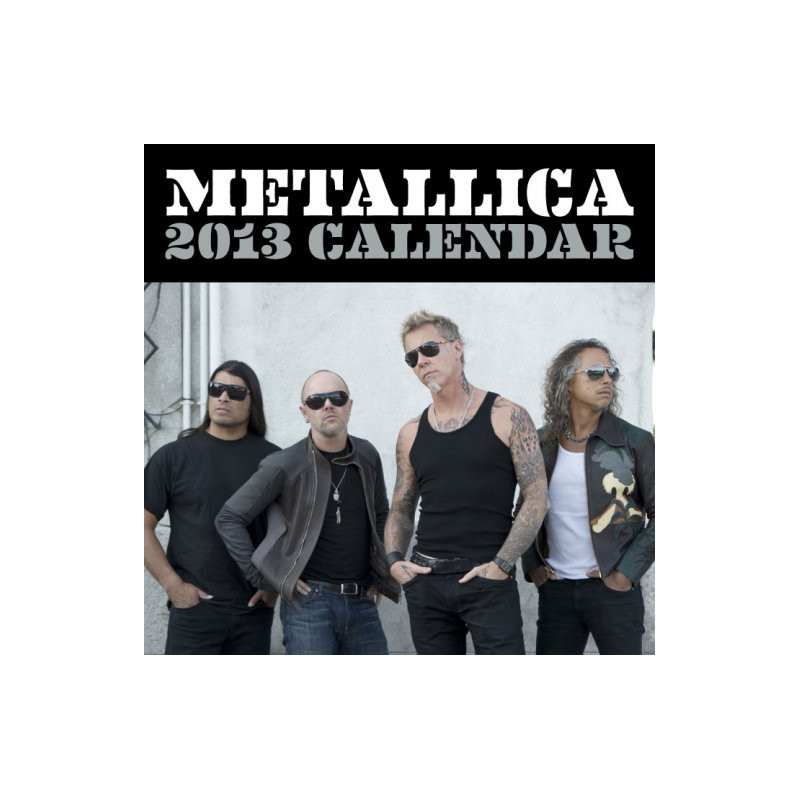 Metallica-  Calendrier 2013
