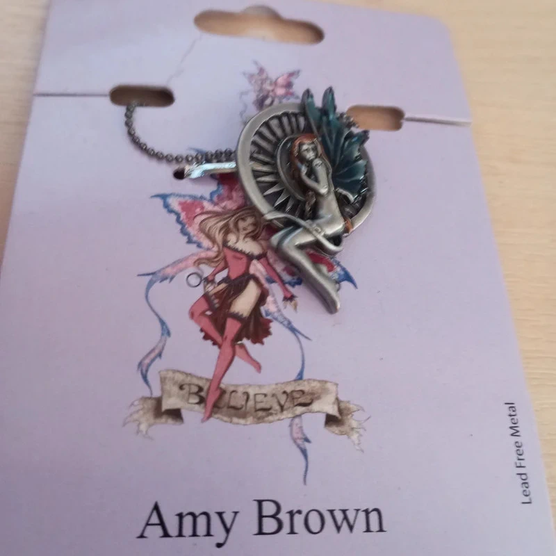 Pendentif fée - Amy Brown - Jewel fantasy - Purfect