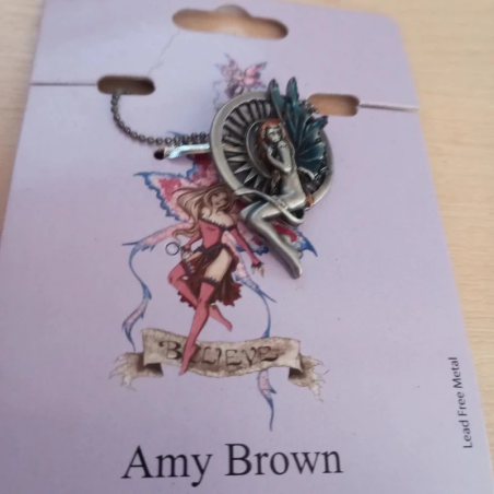 Pendentif fée - Amy Brown - Jewel fantasy - Purfect