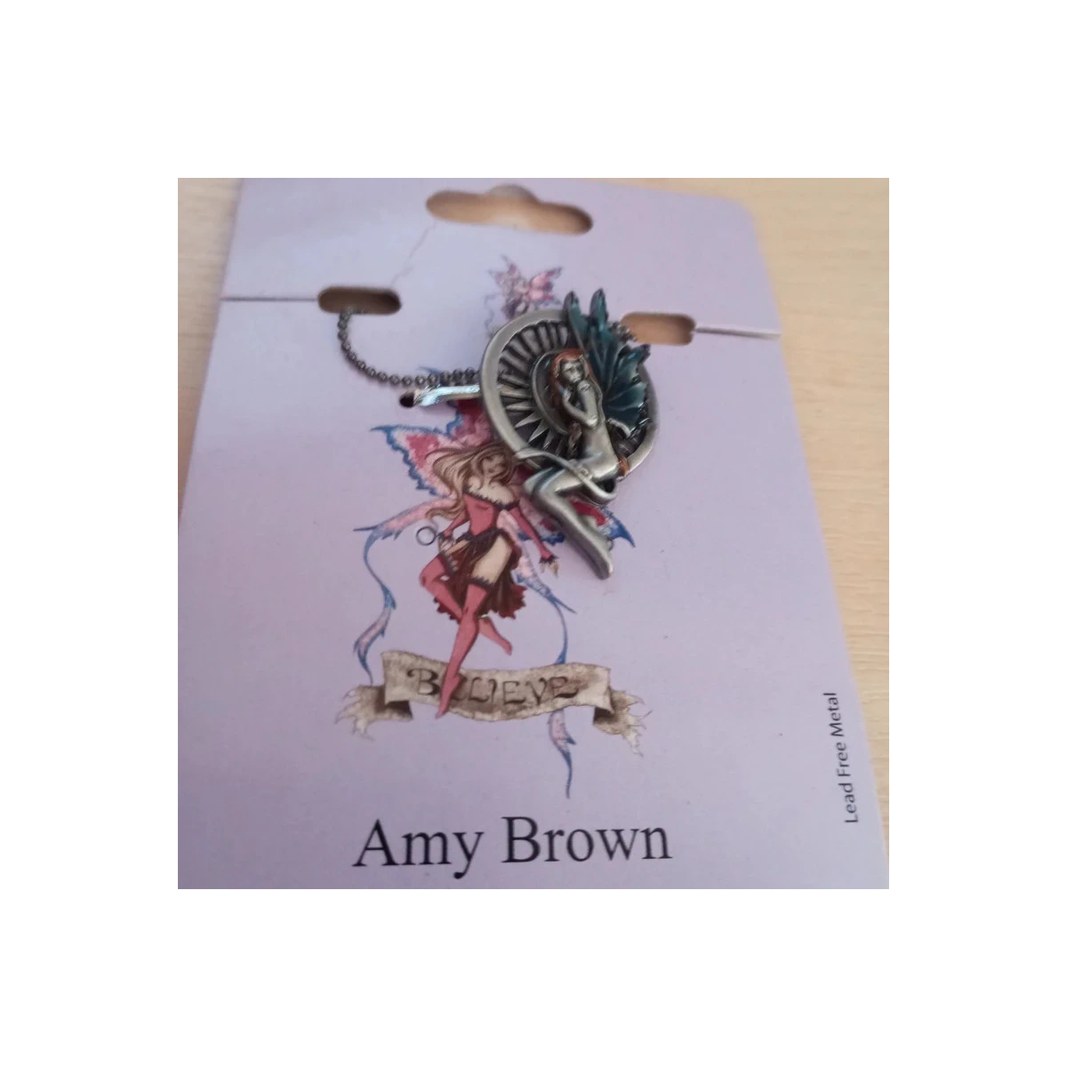Pendentif fée - Amy Brown - Jewel fantasy - Purfect