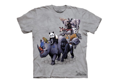 t-shirt animaux enfant the mountain
