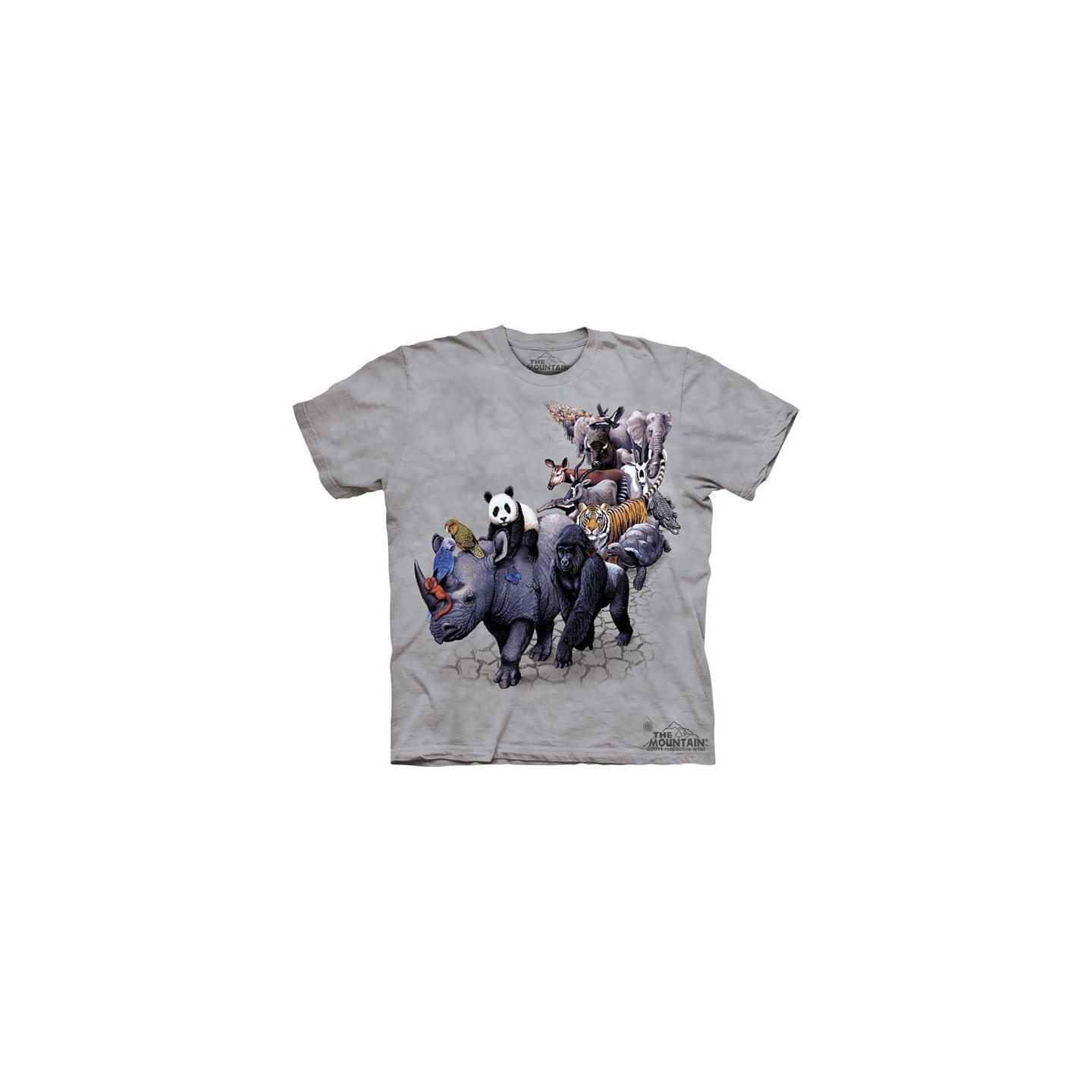 t-shirt animaux enfant the mountain