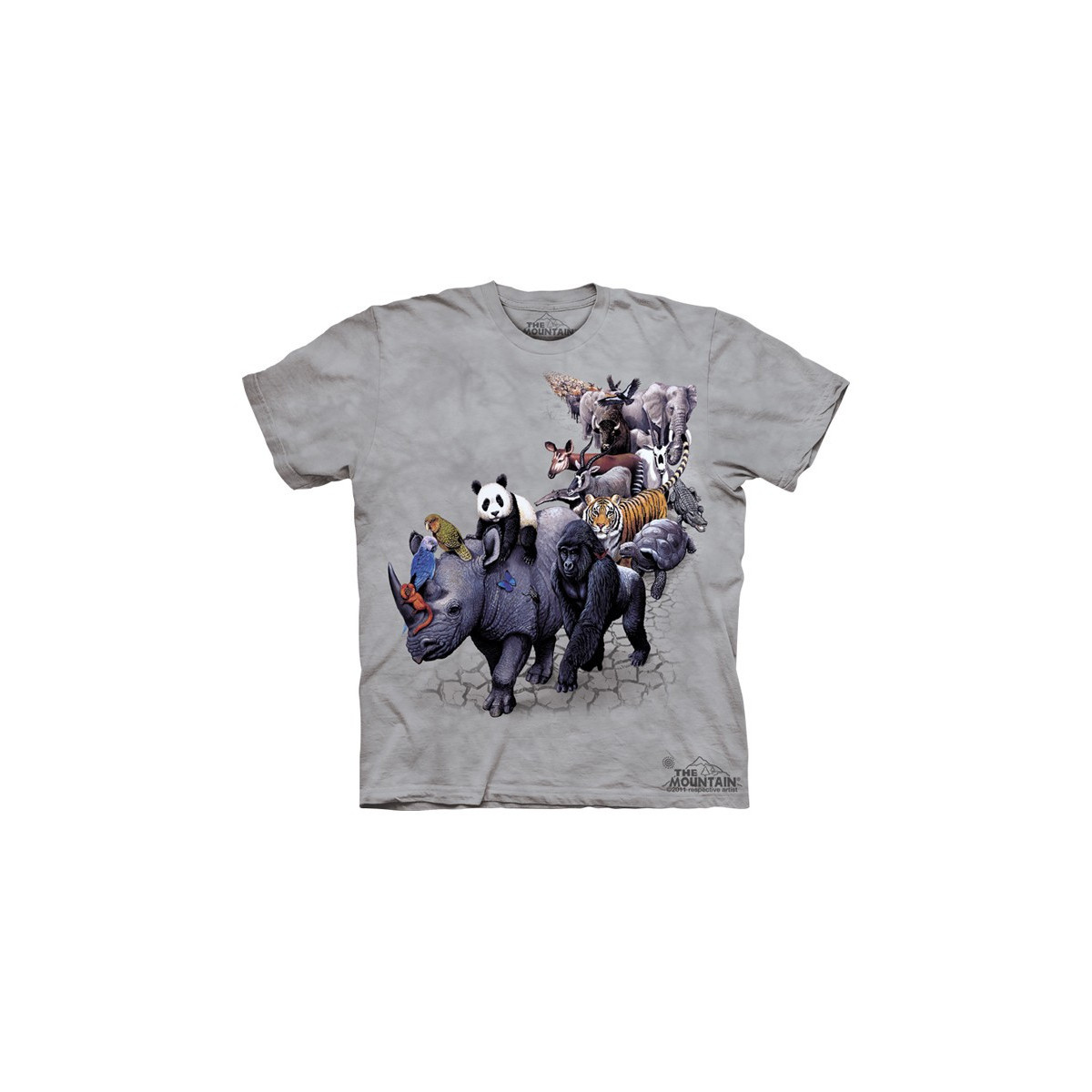 t-shirt animaux enfant the mountain