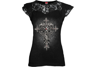 Custodian gargouilles - T-shirt femme gothique