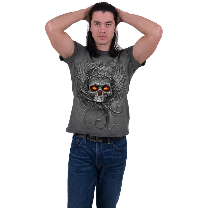 Roots of hell - T-shirt homme gothic dark - Spiral