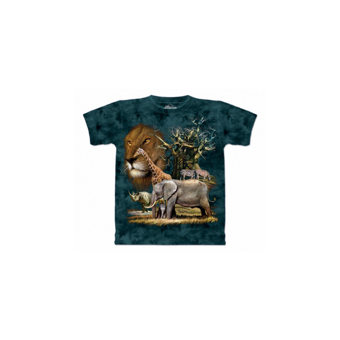 Africa collage - T-shirt enfant animaux savane - The Mountain