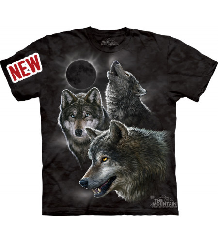 t-shirt de loup