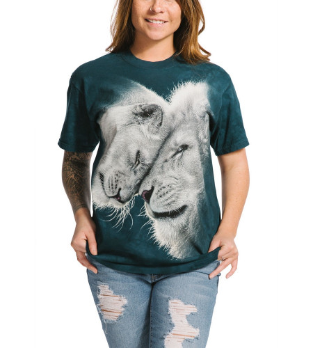 White Lions Love - T-shirt lions blancs - The Mountain