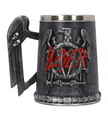 Boutique slayer trash metal rock mug chope bière tankard aigle noir