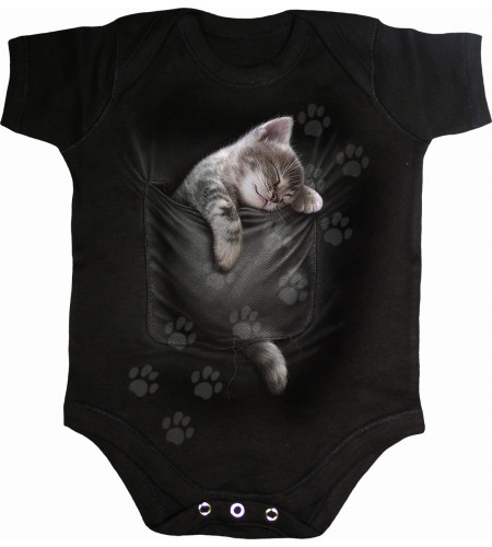 Pocket kitten - Body bébé - Chaton - Chat