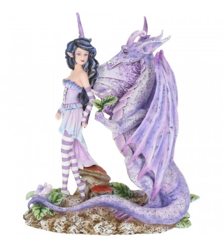 Dragon are romantic - Fée et dragon - Figurine - Amy Brown - 20.5cm