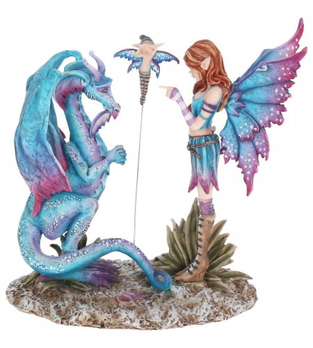 Bad dragon - Fée et dragon - Figurine - Amy Brown - 20.5cm