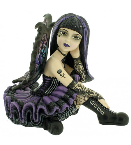 Amaya - Figurine fille fée gothique