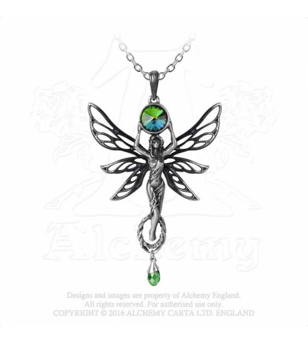 The Green Goddess - Pendentif fée - Alchemy Gothic