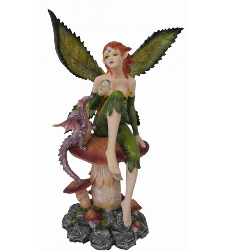 boutique vente figurines fées et dragons