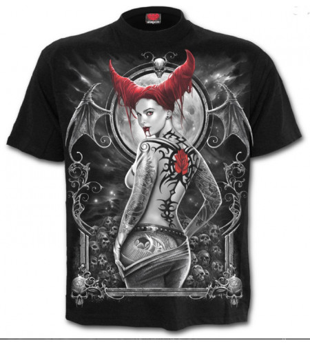 boutique gothique dark fantasy tee shirt vampire