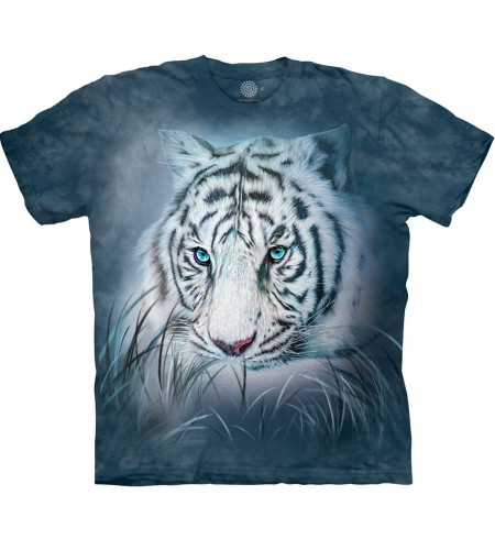 Thoughtful White Tiger - T-shirt tigre blanc - The Mountain