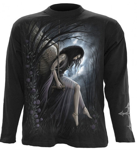 tee shirt ange homme gothic